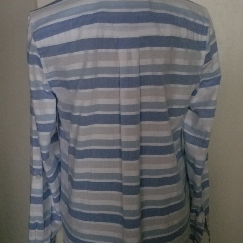 NWT Hilfiger Button/Pullover Striped Tunic - SP - Picture 4 of 4